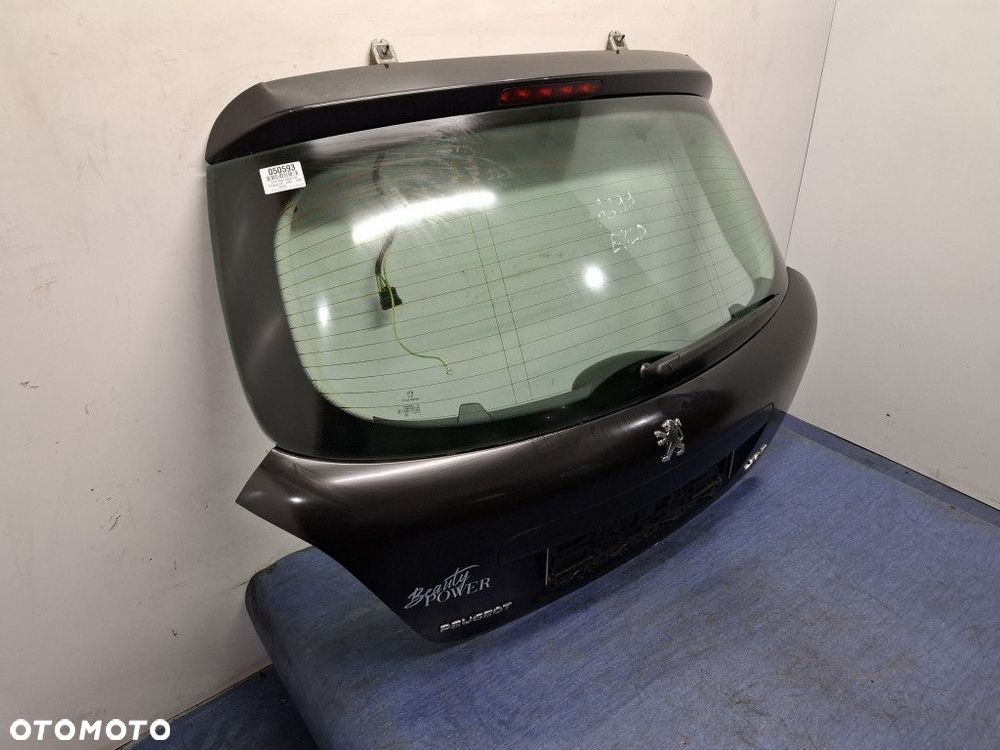 PEUGEOT 207 TYLNA KLAPA BAGAŻNIKA  EXLD - 5