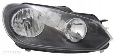 Far VW Golf 6 10.2008- Valeo partea Dreapta, tip bec H15+H7, cu lumini de zi - 1