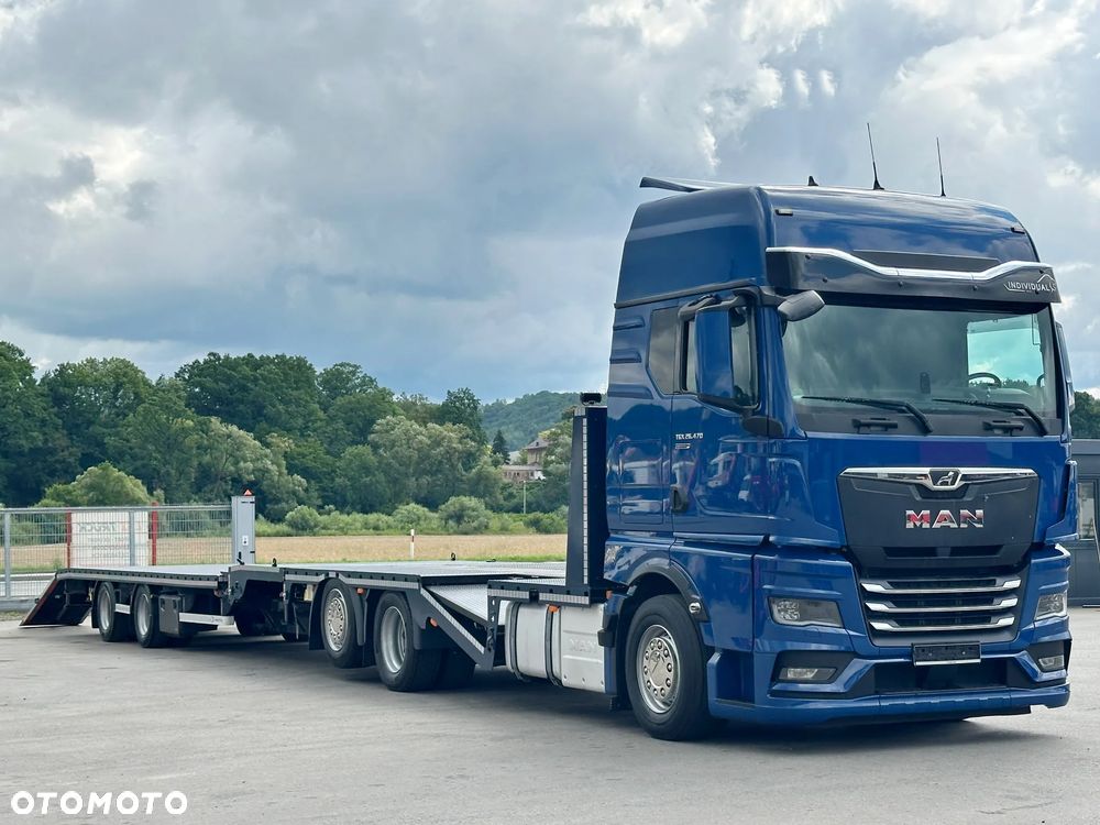 MAN TGX 26.470 * LAWETA 6,60 m + PRZYCZEPA * 6x2 * STAN BDB - 1