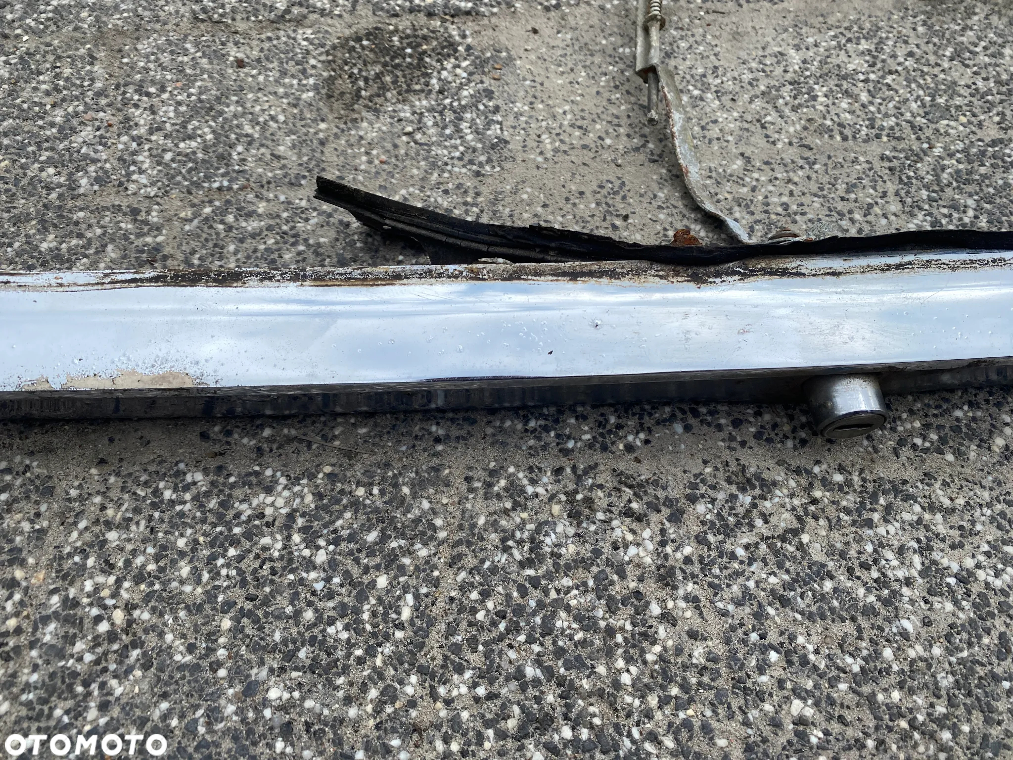 Listwa chrom tył pod klapę Mercedes-Benz SL SLC W107 C107 R107 - 4