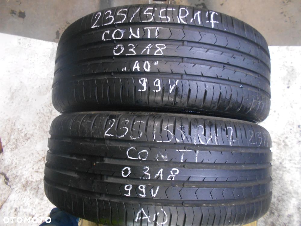 OPONY 235/55R17 CONTINENTAL CONTI PREMIUM CONTACT 5 AO DOT 0318   8MM - 1