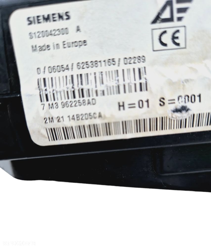 MODUŁ BSI SKRZYNKA BEZPIECZNIKÓW VW SHARAN I LIFT 7M3962258AD  S120042300A - 6