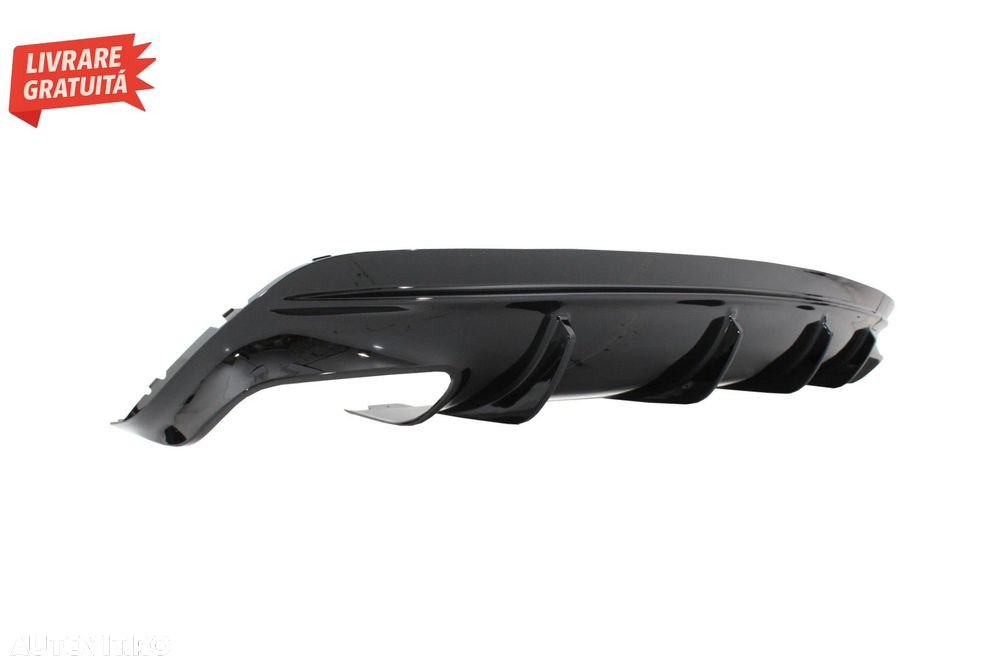 Difuzor Bara Spate Mercedes CLA W117 X117 (2013-2018) Facelift CLA45 Look- livrare gratuita - 3