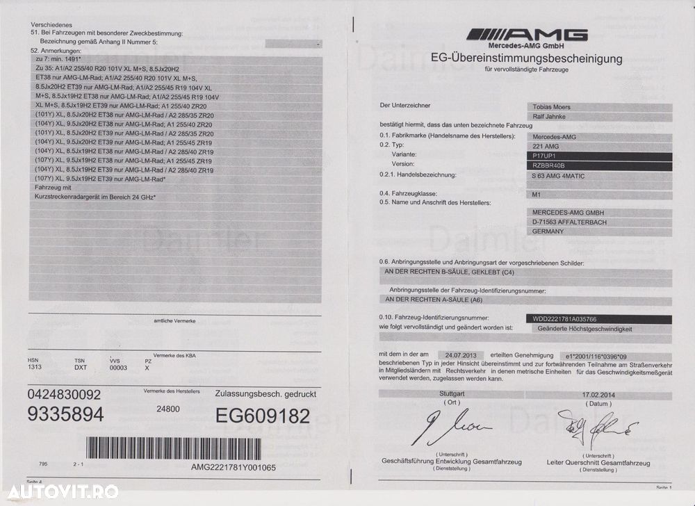 Mercedes-Benz S 63 AMG 4Matic Coupe Aut. - 36