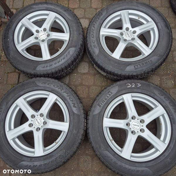 ZIMA KOŁA 17 FORD KUGA EVOQUE FREELANDER 225/65 R17 5x108 CZUJNIKI