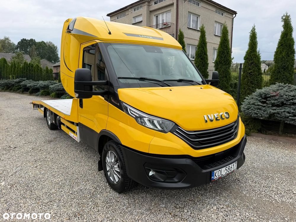 Iveco Daily 35S18 Salon Polska FULL LED Autolaweta Laweta Pomoc drogowa Bezwypadkowa - 4
