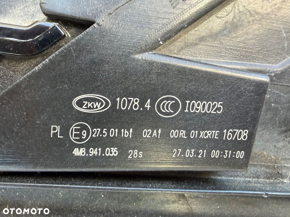 Audi Q8 RSQ8 SQ8 lampa full led matrix lewa prawa komplet - 12