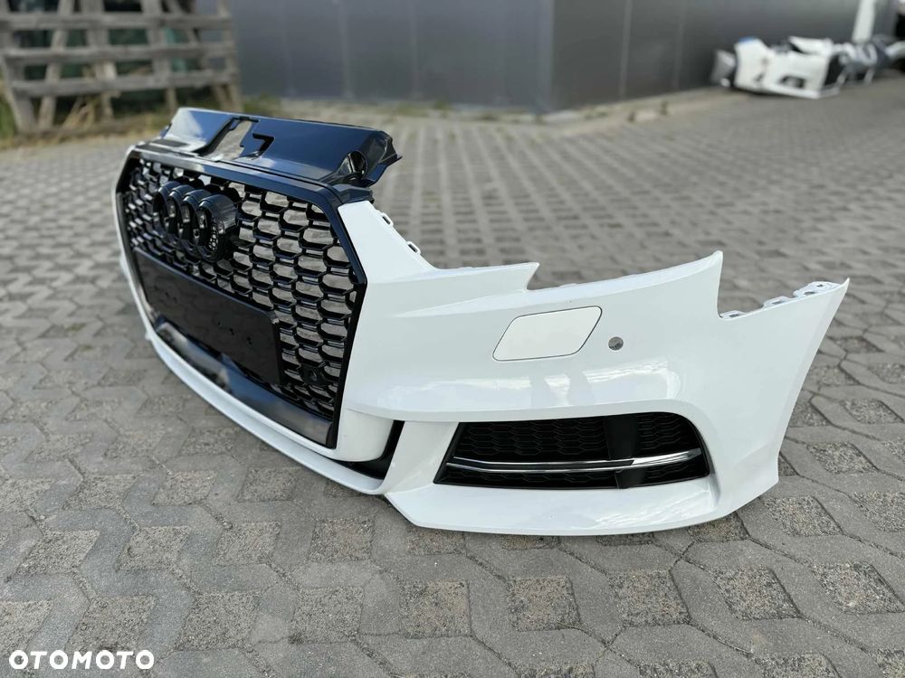 Audi A3 8V 8V3 8V4 Lift Zderzak Przód Przedni Kompletny LS9R 4xPDC Radar Spryskiwacze S Line - 7