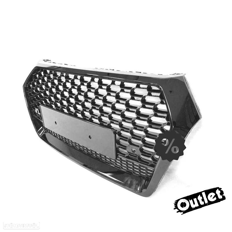 C011514C1 GRELHA FRONTAL AUDI Q5 17- LOOK RS - 8