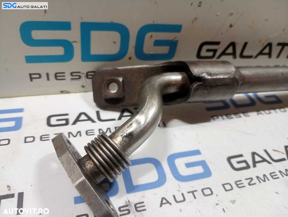 Teava Conducta Retur Ulei Turbo Turbina Turbosuflanta Volkswagen Tiguan 5N 1.9 TDI 2008 - 2011 Cod 036145535F [M5569] - 3