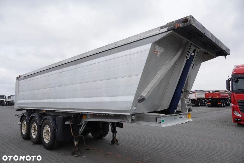 Benalu WYWROTKA / 26 m3 / ALUMINIOWA / OŚ PODNOSZONA / WAGA: 5 000 KG / ALUFELGI / SPROWADZONA - 2