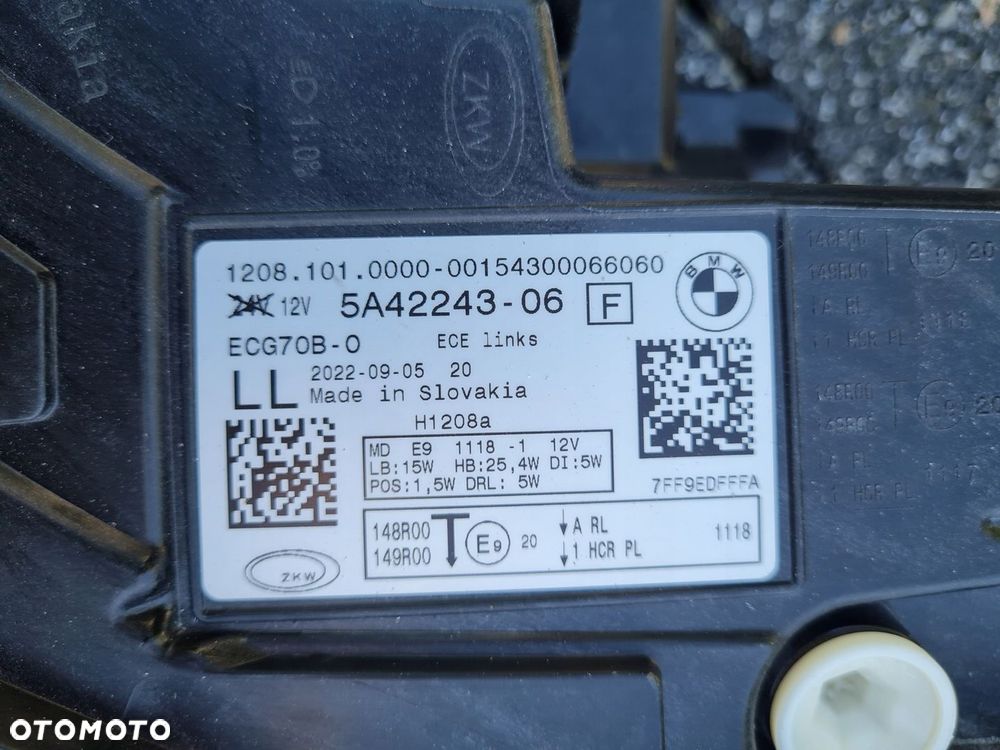 BMW 2 U06 Active Tourer Lampy przód Full Led Base Led 5A42243 5A42244 Okazja - 14
