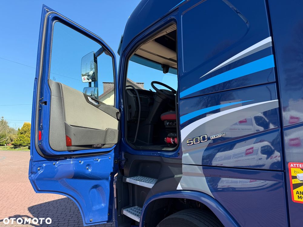 Volvo FH 500 *GLOBETROTTER* KLIMA POSTOJOWA* LODÓWKA* KOŁA 315/70-95%* ACC* Z FRANCJI - 15
