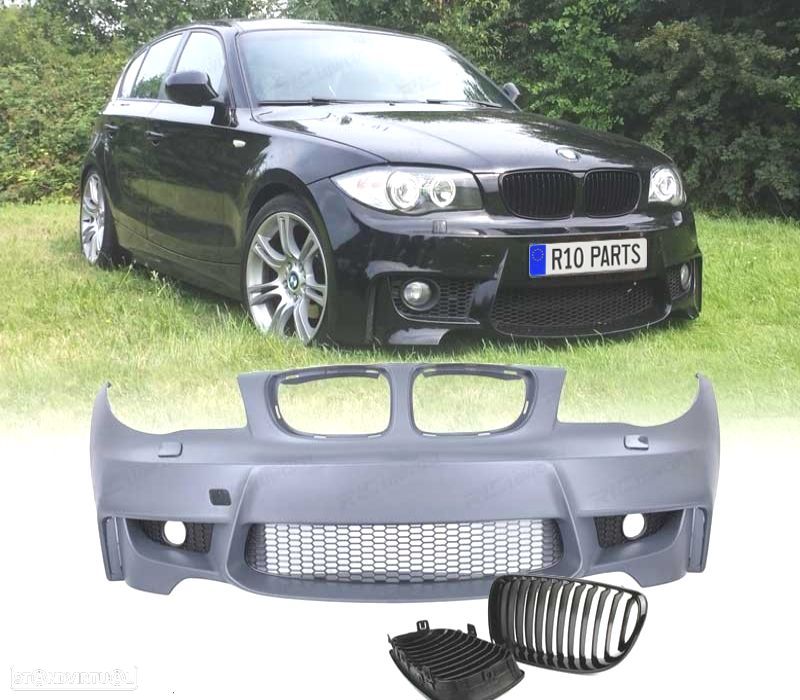 PARA-CHOQUES FRONTAL BMW E81 E87 04-11 LOOK 1M SRA - 1