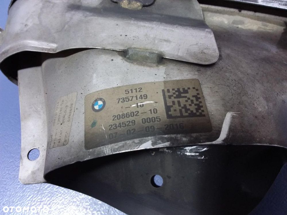 BMW 7 G11 G12 730D KOŃCOWKA WYDECHU LEWA 7357149 - 6