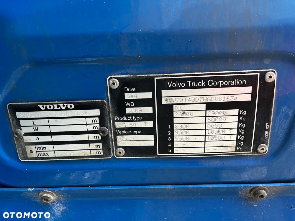 Volvo 6x4 FM 500 OŚ PODNOSZONA HYDRAULIKA SERWISOWANY LODÓWKA - 22