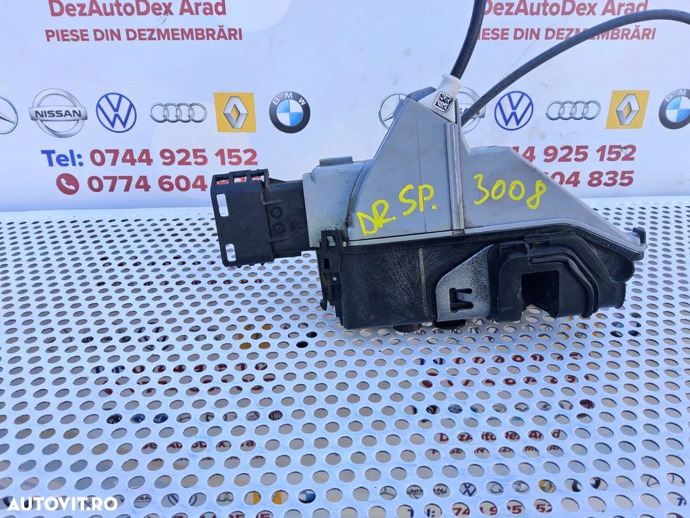 Broască usa Peugeot 3008 an 2016-2024 Broască usa fata spate stânga dreapta Peugeot 3008 II - 2