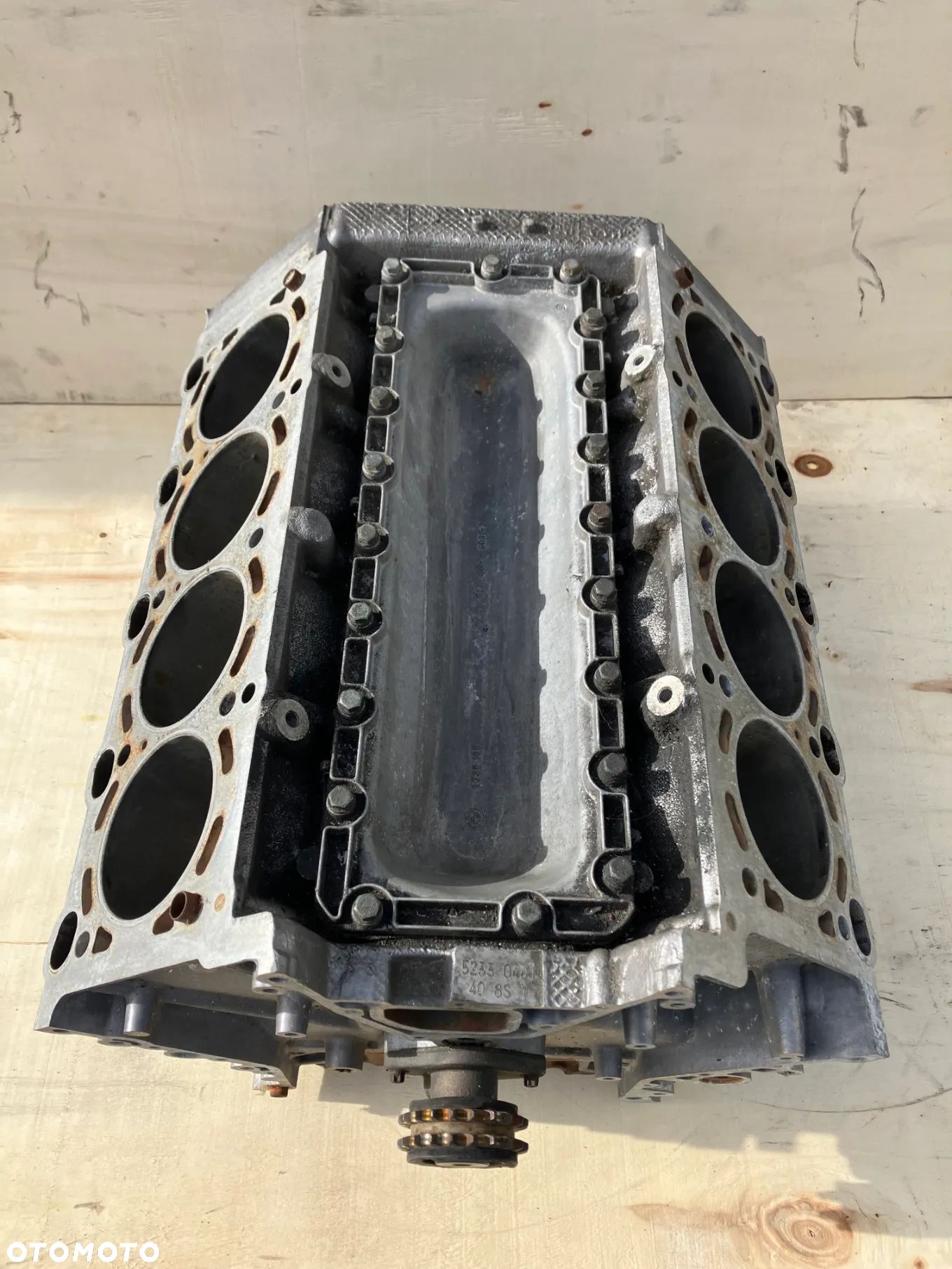 BLOK SILNIK BMW M60B40 4.0 V8 E31 E32 E34 E38 M60 B40 SŁUPEK 1725963 408S1 - 1