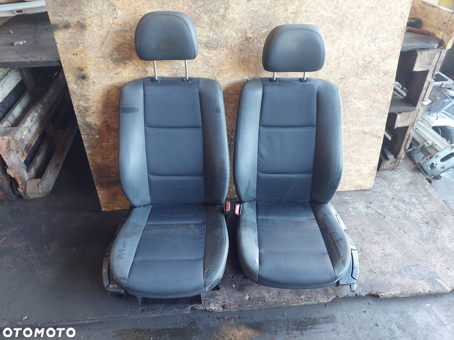 KOMPLET FOTELI LEWY PRAWY PRZÓD + KANAPA TYŁ + BOCZKI BMW E46 KOMBI - 8
