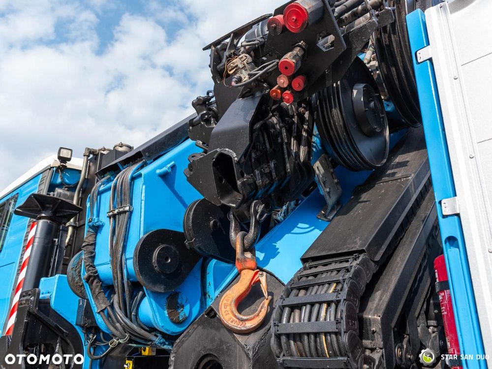 MAN TGA 41.480 8x8 PALFINGER PK 100002 HDS Żuraw Fly Jib Wciągarka - 28