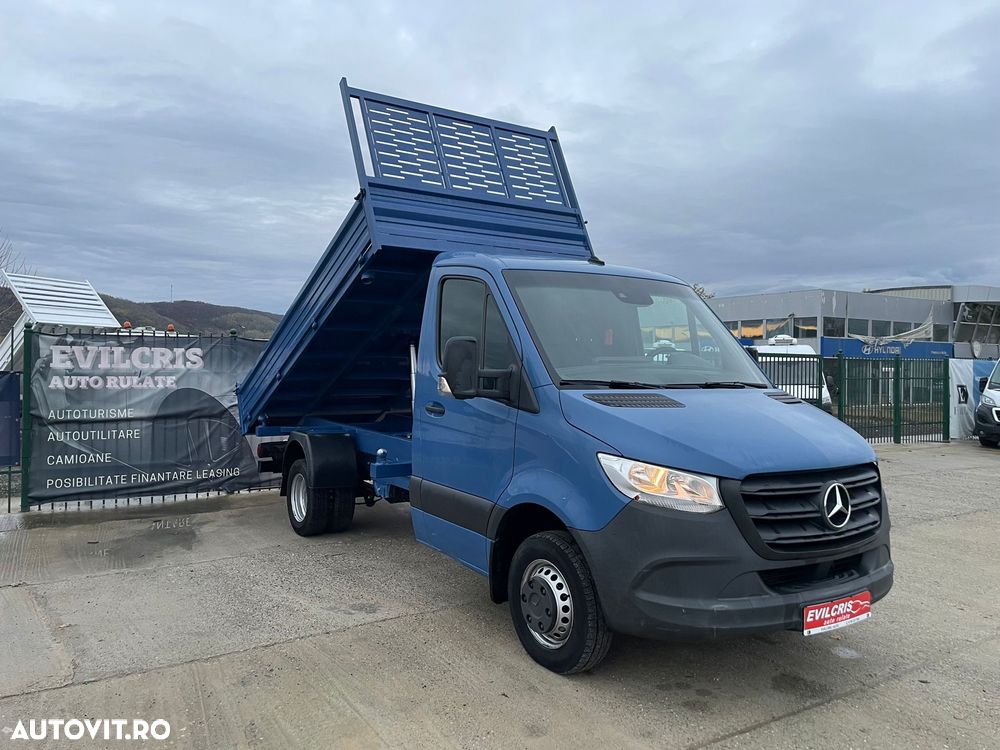 Mercedes-Benz Sprinter BASCULABIL AXA DUBLA SPATE Bena 3.8 m - 29