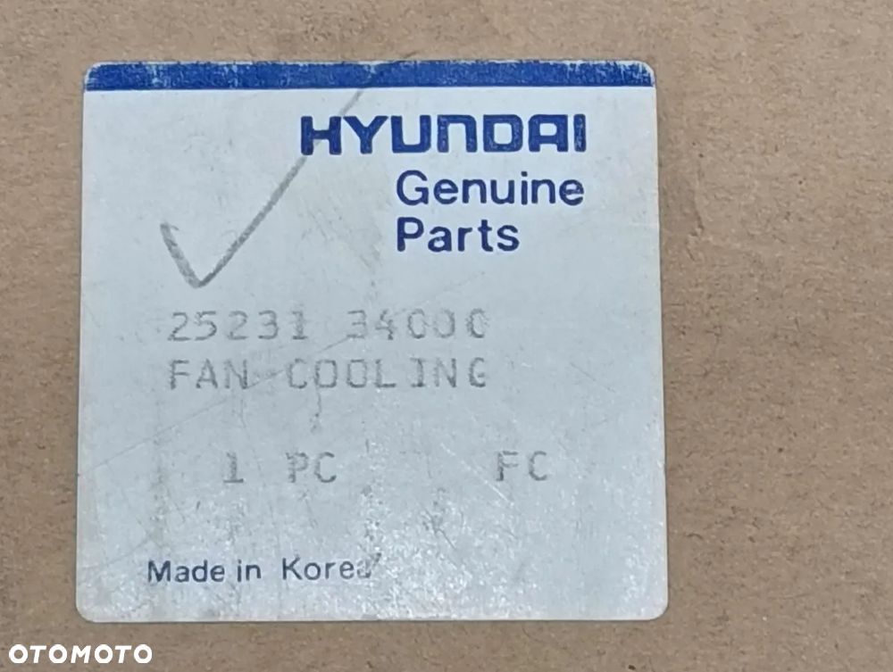 HYUNDAI SONATA 2.0i 93-98r Wentylator Chłodnicy - 4
