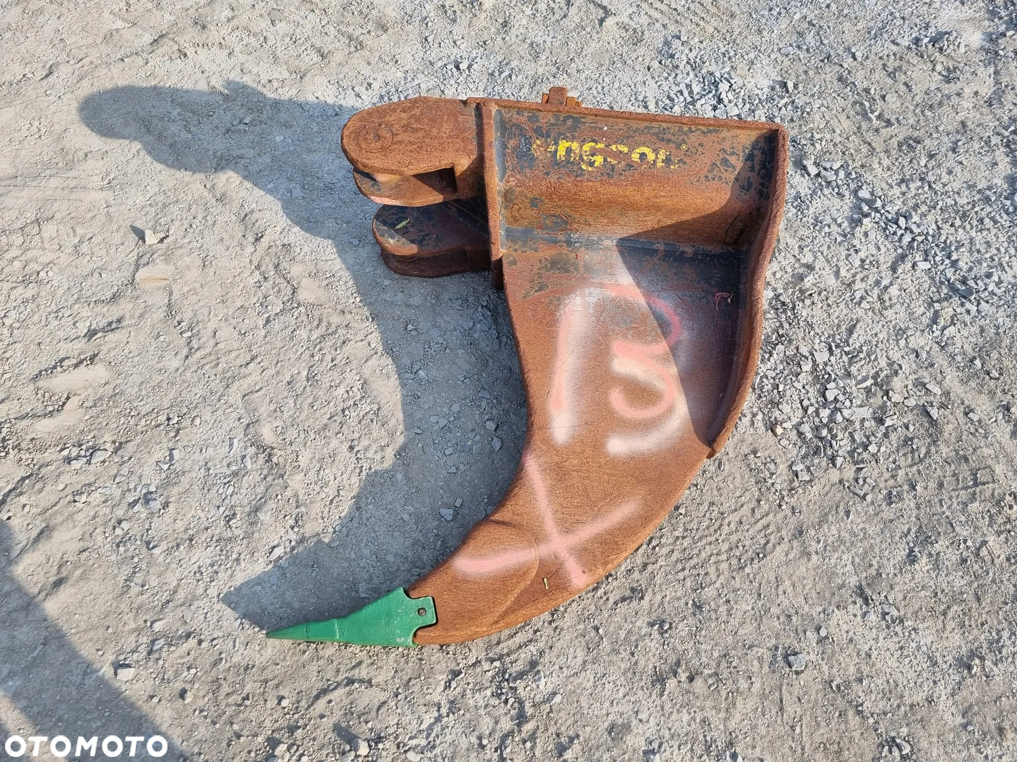 Zrywak do koparki Engcon złącze S1 B20 Volvo ząb zrywający ripper koparka do korzeni - 3