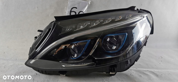 MERCEDES C 205 FULL LED ILS LEWY REFLEKTOR HYBRYDA