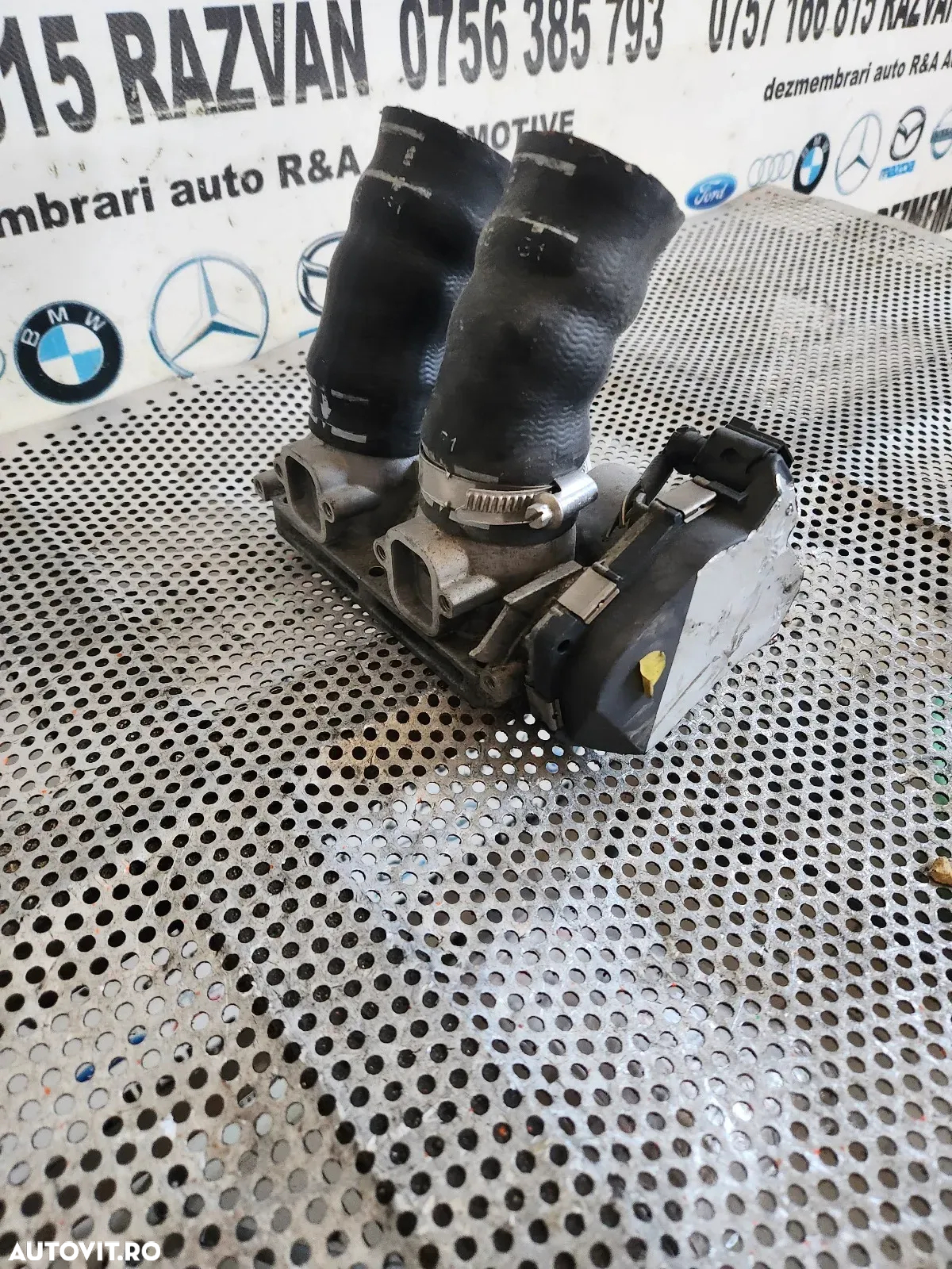 Clapeta Acceleratie Dublu Corp Audi A6 S6 RS6 A7 S7 RS7 A8 S8 RS8 Q7 Q8 3.0 4.0 Benzina TSI TFSI Co - 4