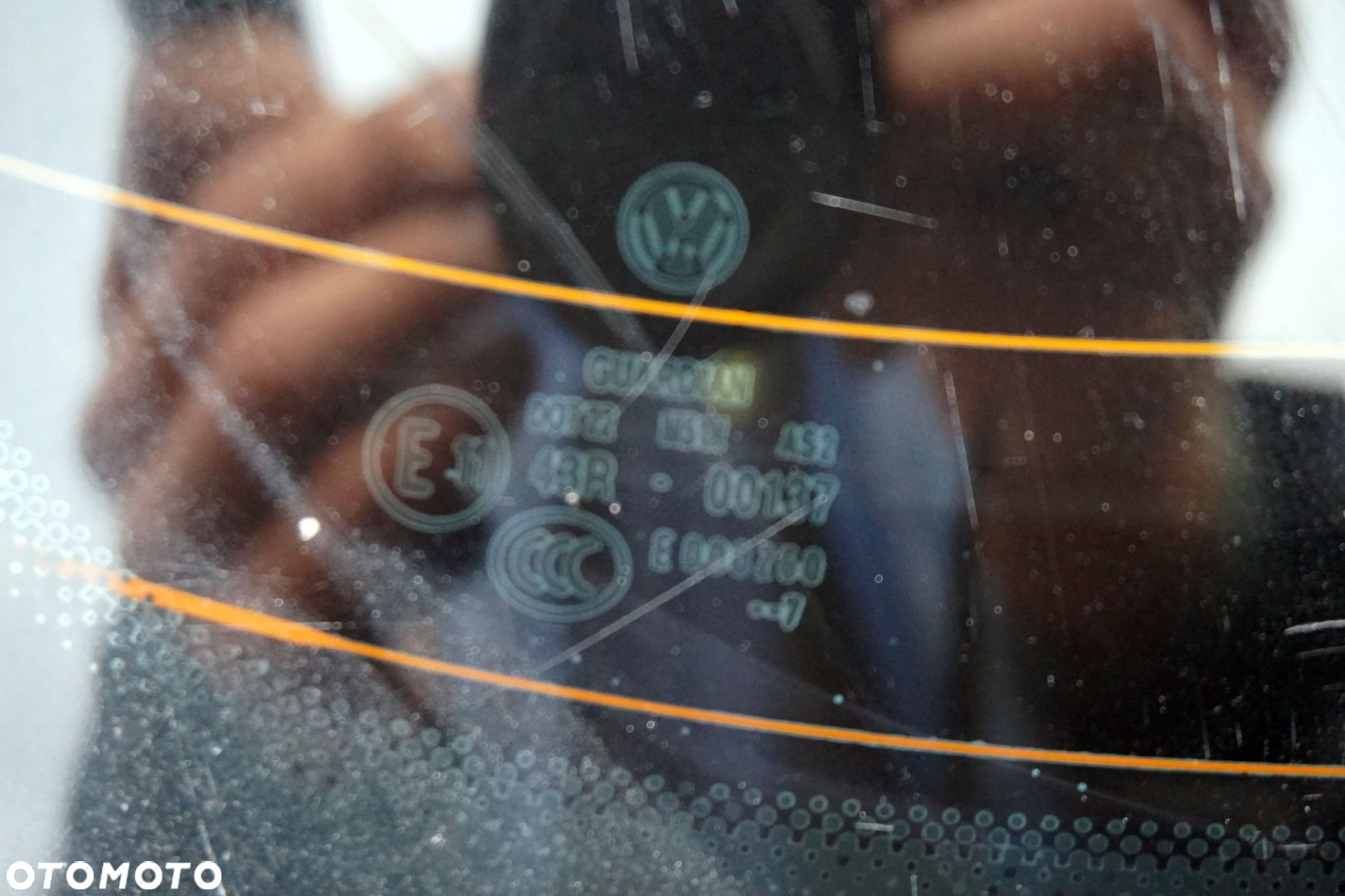 SZYBA TYLNA KLAPY BAGAŻNIKA PASSAT B6 KOMBI  VOLKSWAGEN 2005-2010 - 2