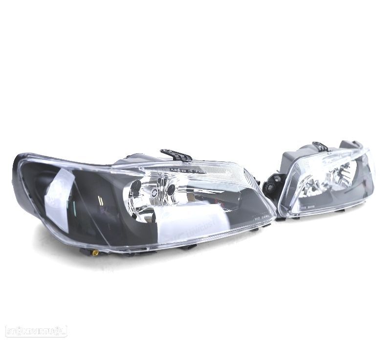 FARÓIS PEUGEOT 306 97- PRETO - 3