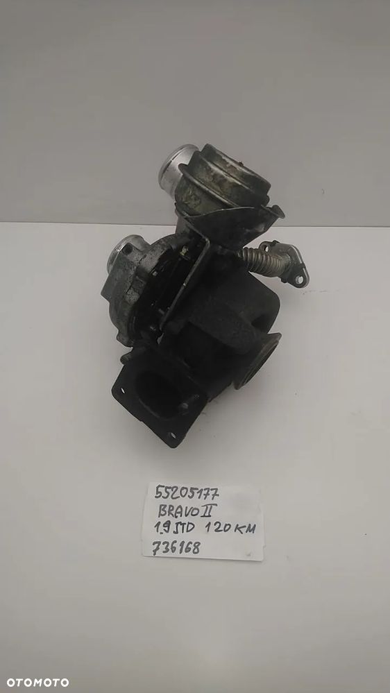 TURBINA 1.9 JTD 118KM 120KM 192A8000 BRAVO II 55205177 736168 - 5