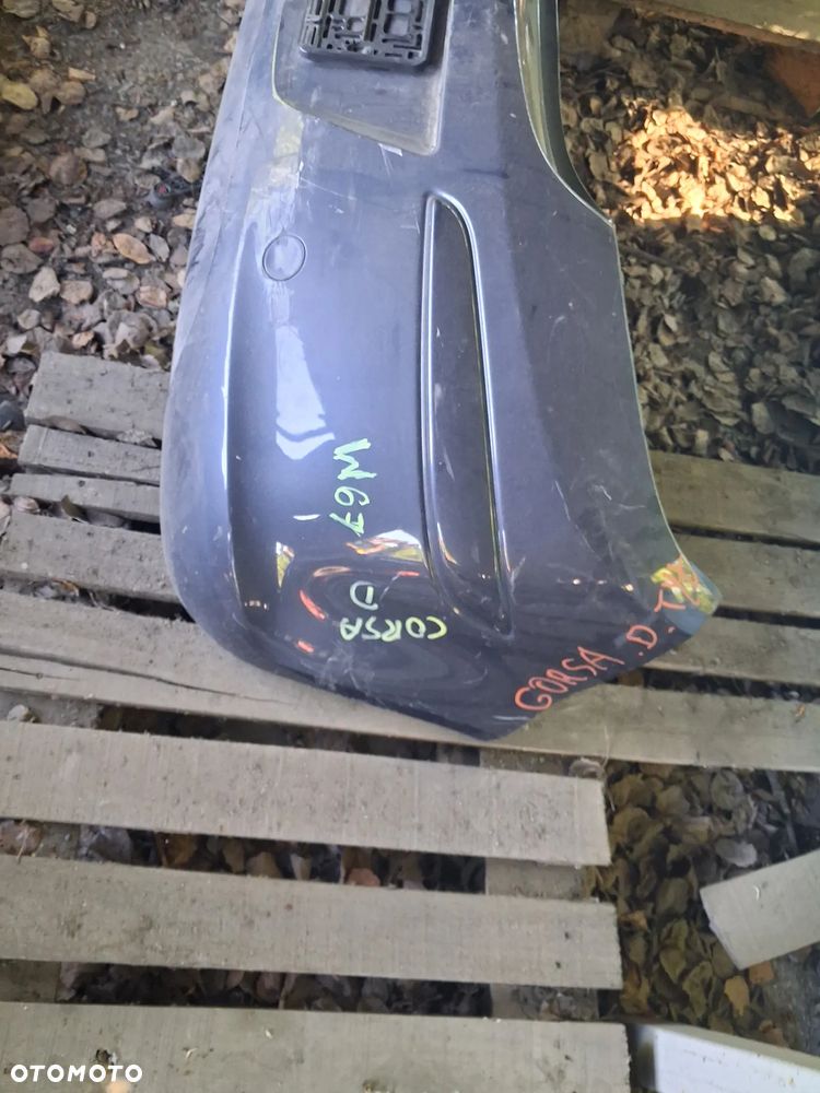 ZDERZAK  TYŁ TYLNY OPEL CORSA D - 4