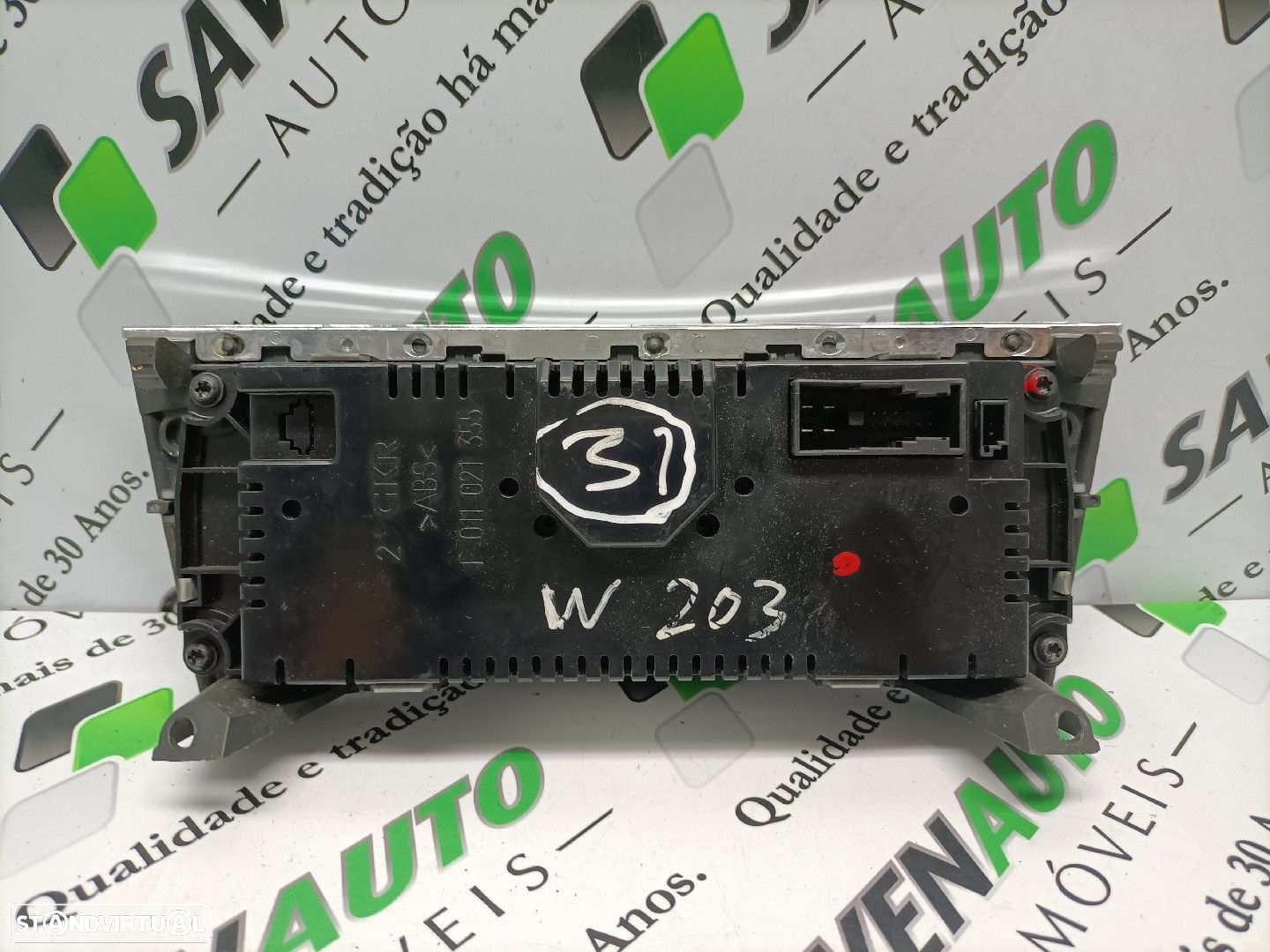 Comando / Botão De Sofagem / Climatronic Mercedes-Benz C-Class (W203) - 2