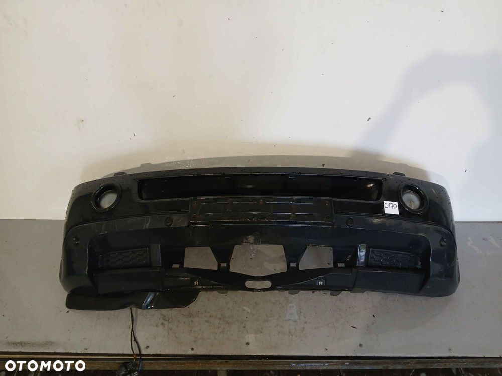 ^ ZDERZAK PRZÓD PRZEDNI RANGE ROVER SPORT I 1 L320 CZARNY PDC CZUJNIKI SPRYSKIWACZE LAMP XENON HALOGENY