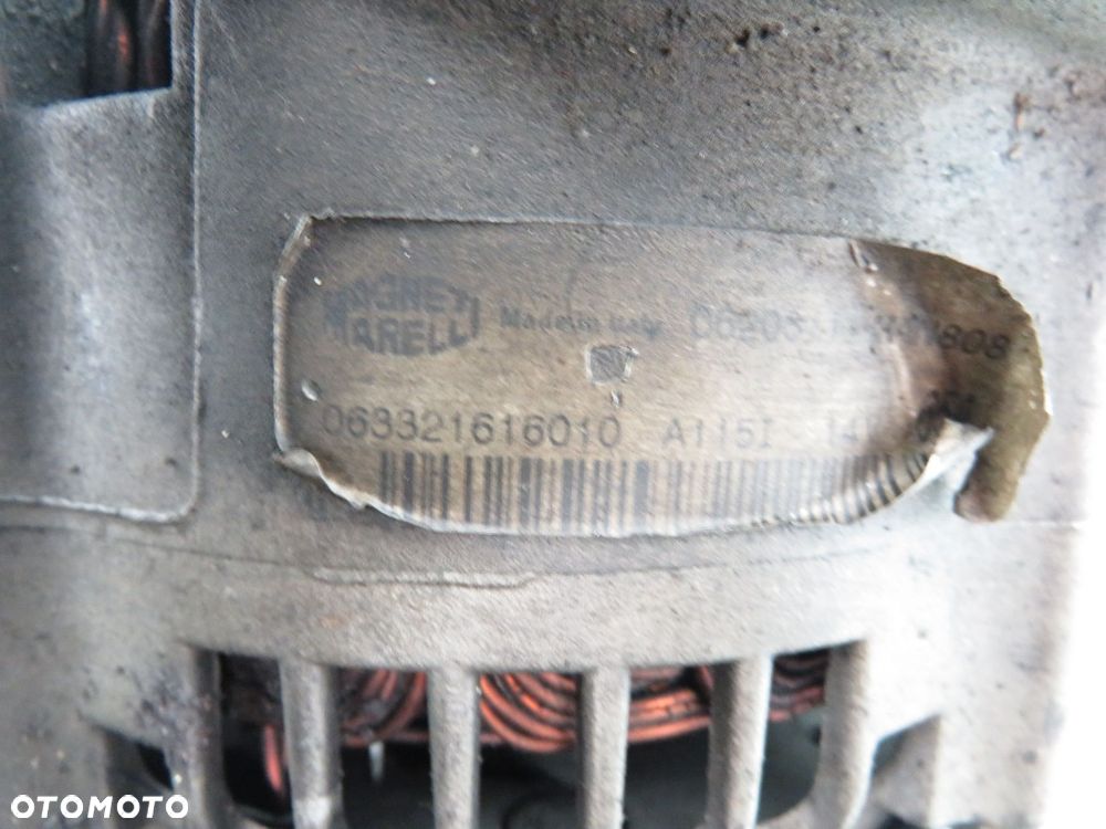 ALTERNATOR FIAT PUNTO I 1.7 TD 063321616010 MAN808 - 2