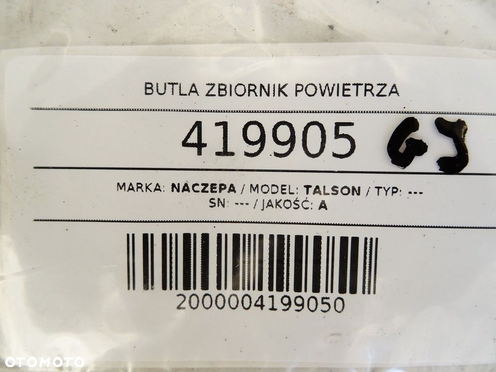BUTLA ZBIORNIK POWIETRZA - 226.00 PLN - NACZEPA TALSON - 5