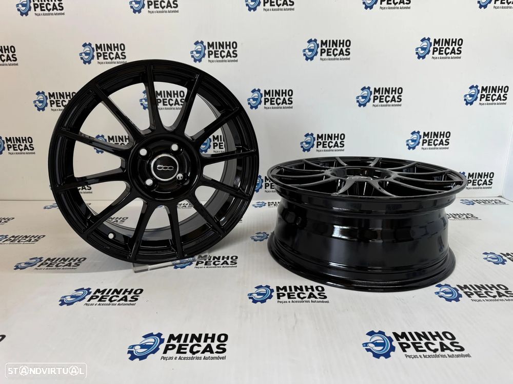 Jantes Look Fiat em 16 (4x98) Preto Brilho - 4