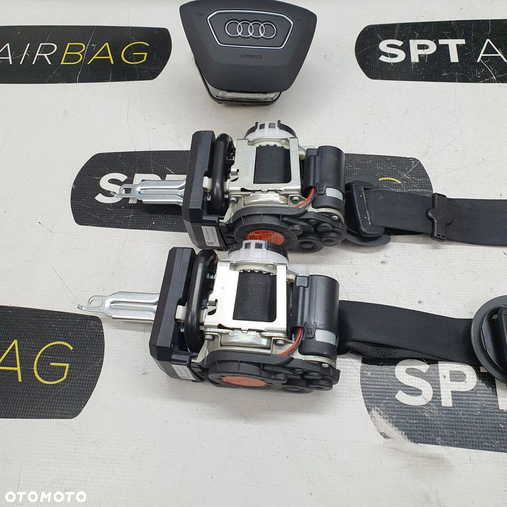 AUDI A6 C8 S6 4K RS6 DESKA ROZDZIELCZA KONSOLA KOKPIT PULPIT PODUSZKI AIRBAG AIR BAG PASY KIT SET - 7