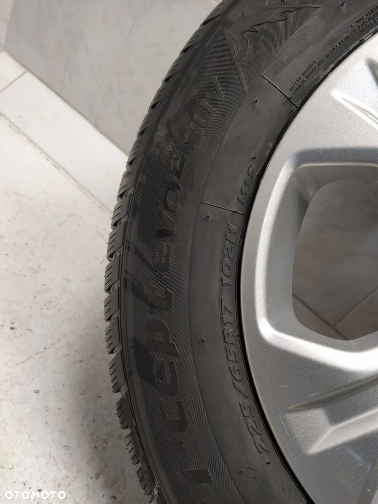 FORD C-MAX FOCUS KUGA MONDEO 7Jx17 ORYGINALNE FELGI ALUMINIOWE R17 ET50 5X108 OPONY HANKOOK 225/65 KOŁA ZIMA BIEŻNIK 8.81mm DEKIELKI FORD - 14