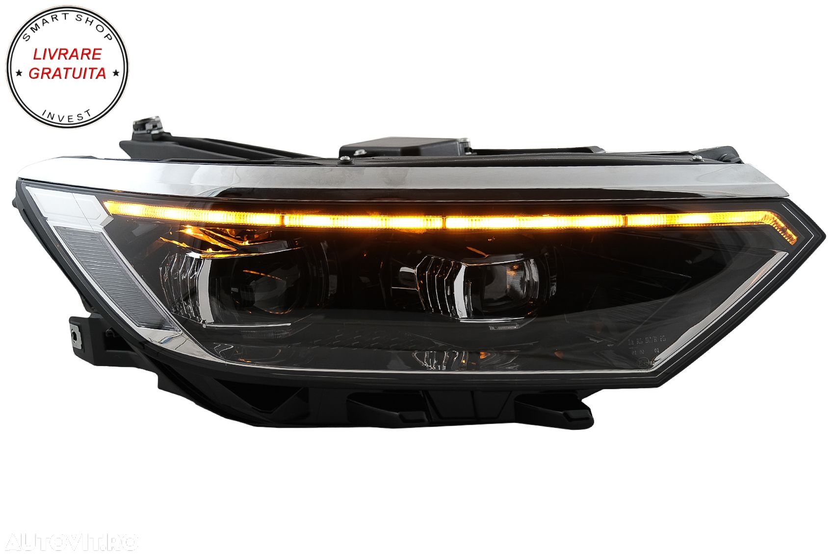 Faruri LED VW Passat B8 3G Facelift (2016-2019) 2020 Look cu Semnal Dinamic- livrare gratuita - 2