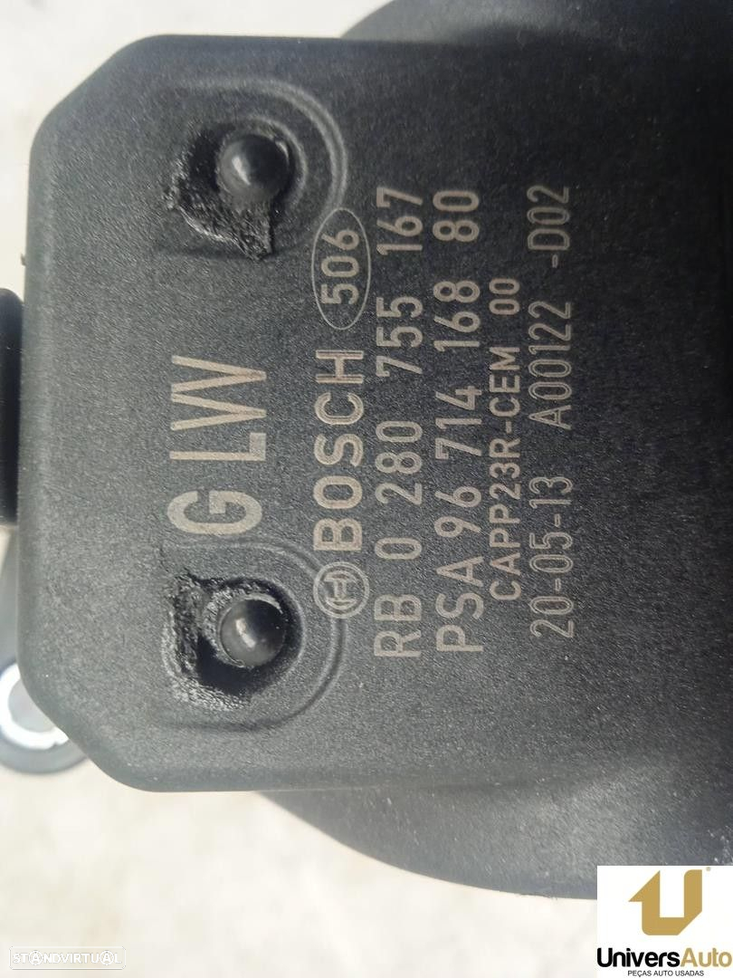 POTENCIOMETRO PEDAL PEUGEOT 5008 2010 -9671416880 - 2