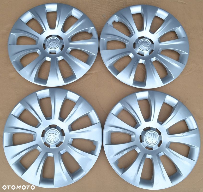 ORYGINALNE KOŁPAKI SKODA 16 CALI x4szt. K-628 - 2