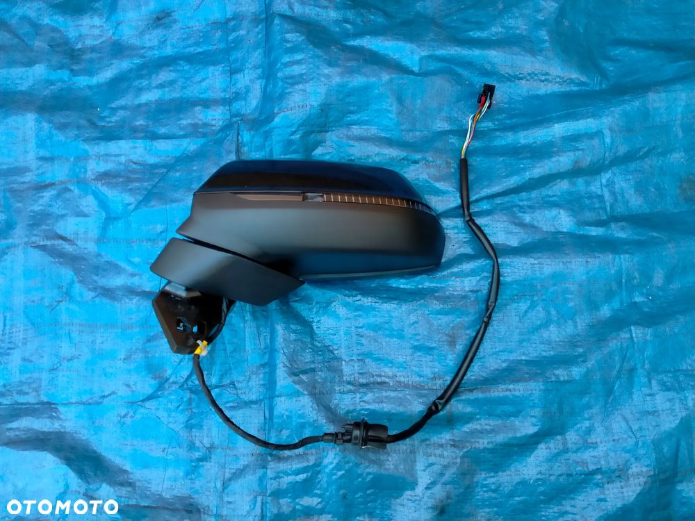 Audi Q7 SQ7 4M Lusterko Lewe LC9X Chrom / Fotochrom 12 Pin Pinów / Side Assist / Asystent / EUROPA