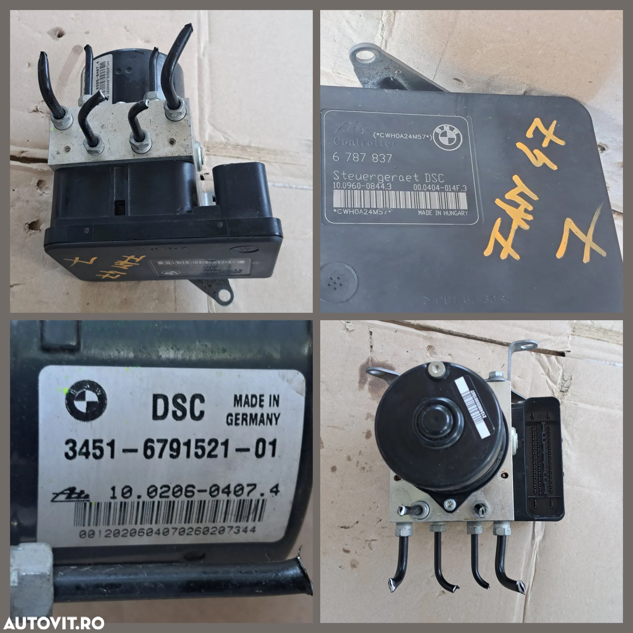 Modul pompa ABS DSC BMW 330i 320d 116d 118i - 8