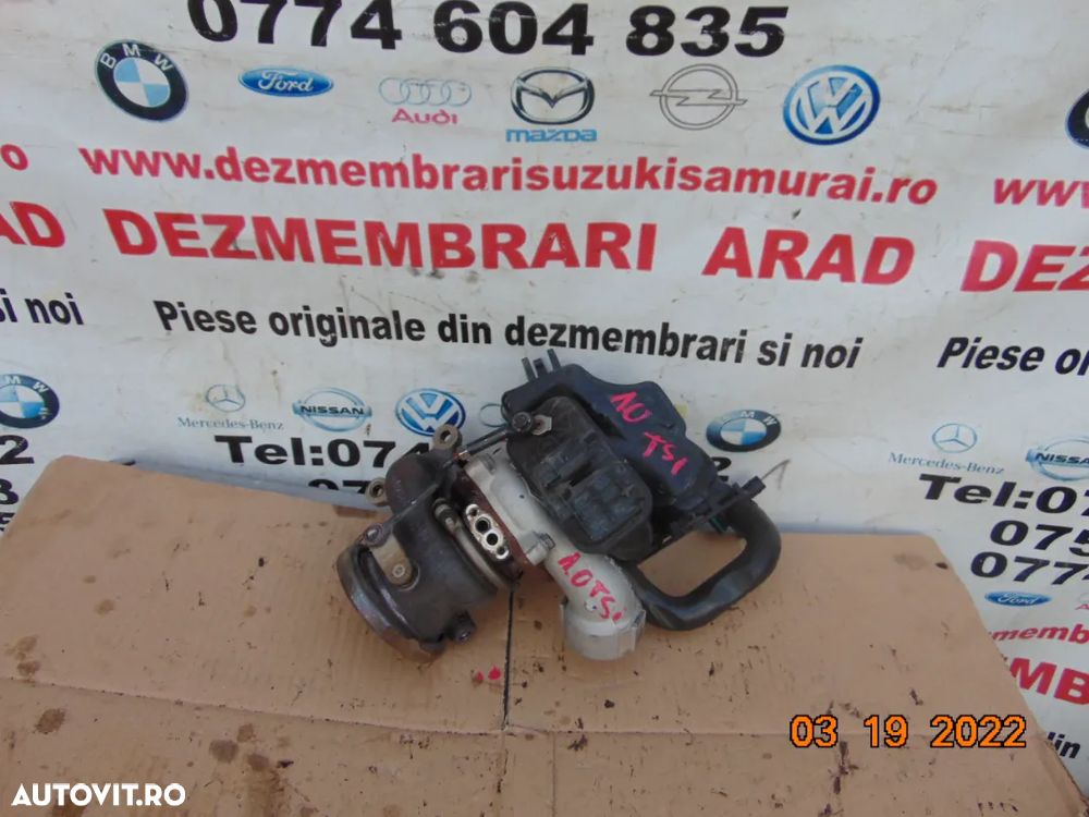Turbina VW 1.0tsi Passat b8 golf 7 polo caddy Seat Ibiza Leon Cordoba Skoda Fabia octavia rapid Aud - 1