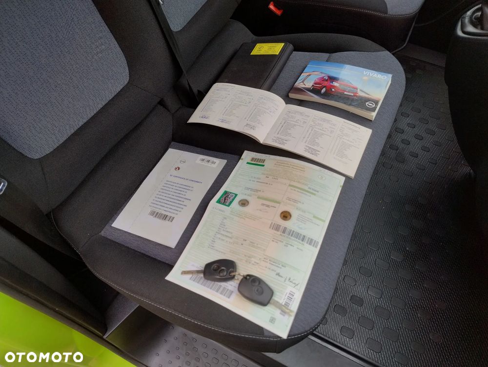 Opel VIVARO 1.6 CDTI (110KM) 6-BIEGÓW (L1H1) STAN SUPER IDEALNY 100% BEZWYPADKOWY LAKIER ORYGINALNY NIE MA RDZY SERWIS KM DO KOŃCA ! ! ! - 40