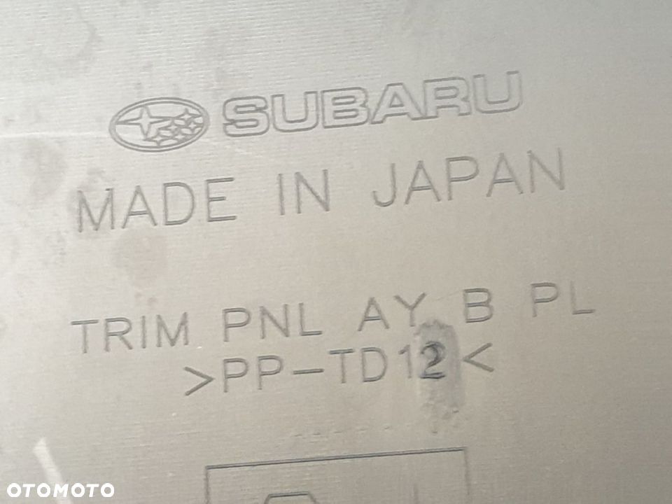 SUBARU FORESTER V 19 22r Osłona Słupka B Środkowego 2.0 e BOXER - 12