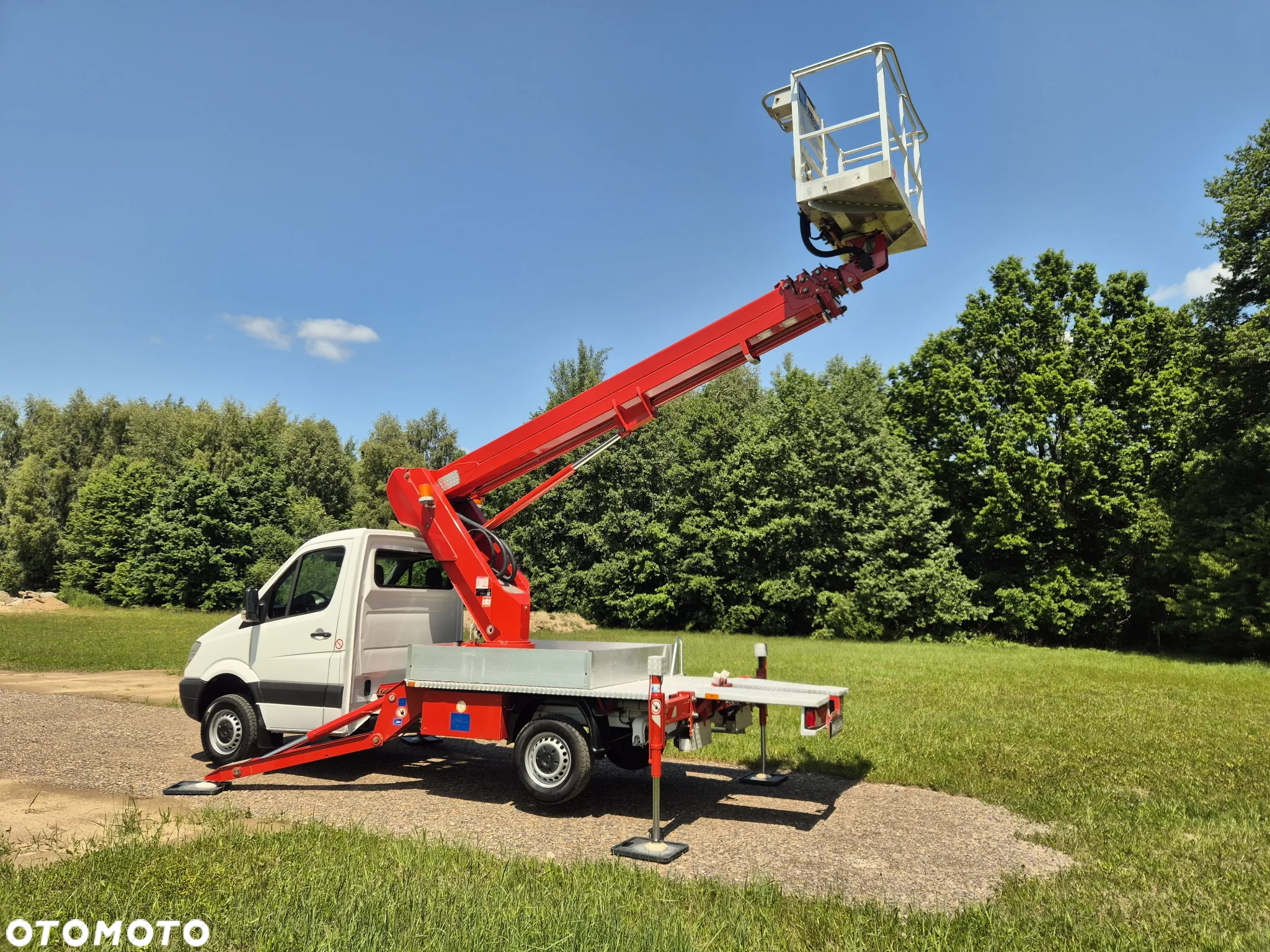 Mercedes-Benz Sprinter WUMAG WTB 220 Pilot Podnośnik koszowy Zwyżka ( Ruthmann Palfinger Multitel CTE CMC GRS ) - 7