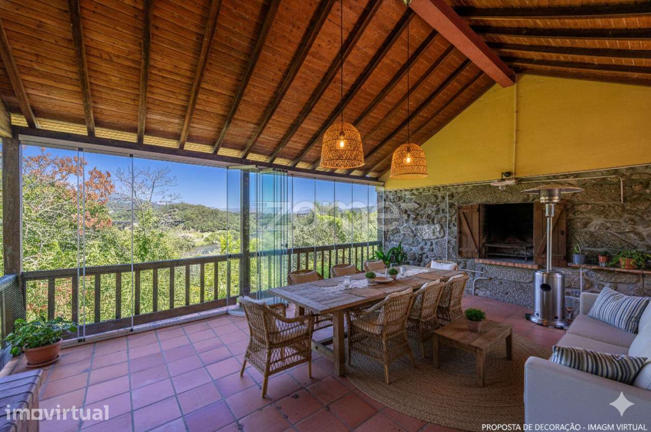 VISTOSA T2+2| Vista Absoluta Rio Lima |Ponte de Lima |2.000 m² Terr... - Grande imagem: 5/49